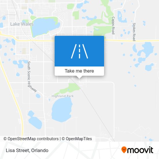 Mapa de Lisa Street