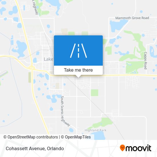 Mapa de Cohassett Avenue