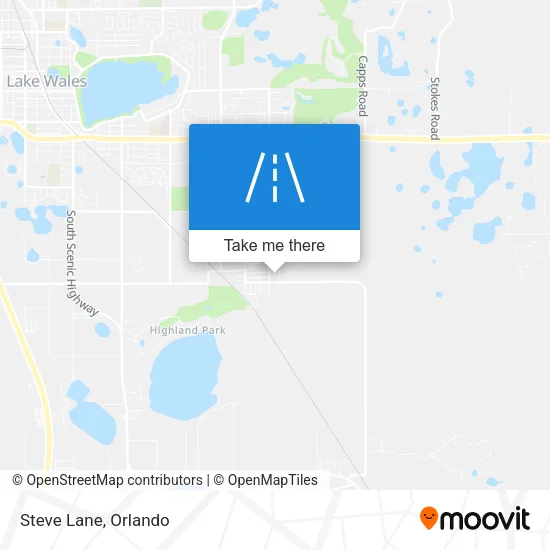 Steve Lane map