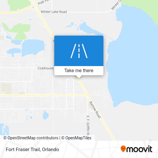 Mapa de Fort Fraser Trail
