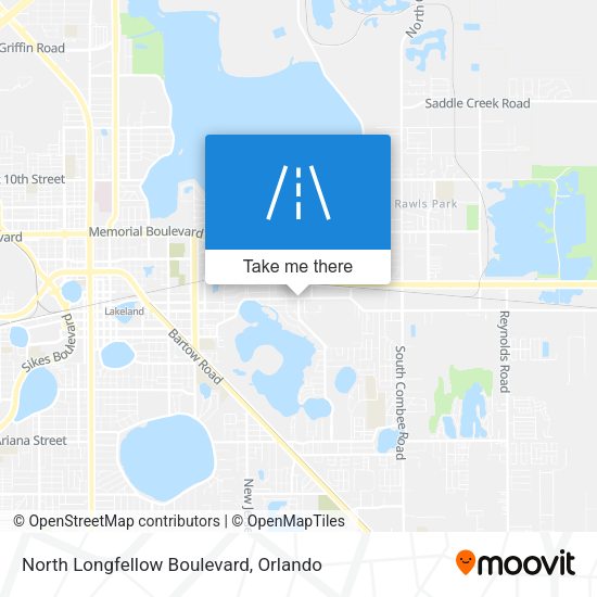 Mapa de North Longfellow Boulevard
