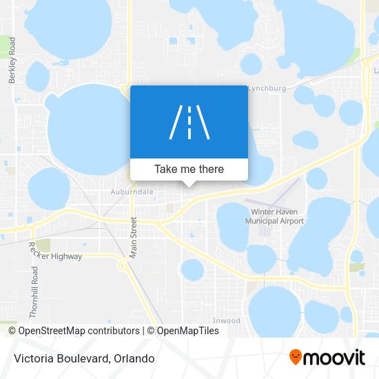 Victoria Boulevard map