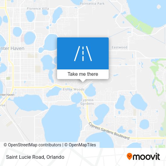 Mapa de Saint Lucie Road