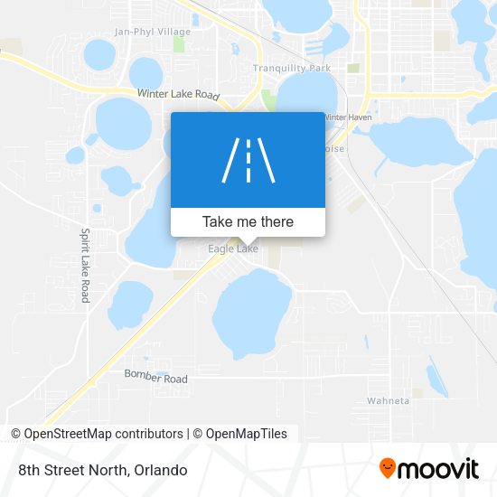 Mapa de 8th Street North
