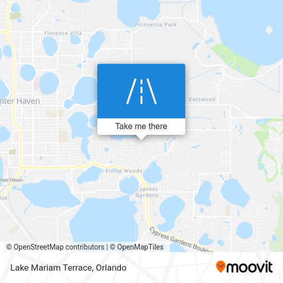 Lake Mariam Terrace map