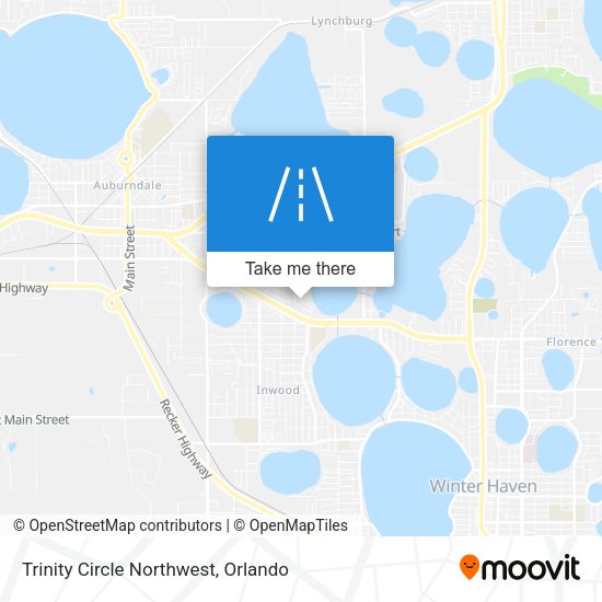 Mapa de Trinity Circle Northwest