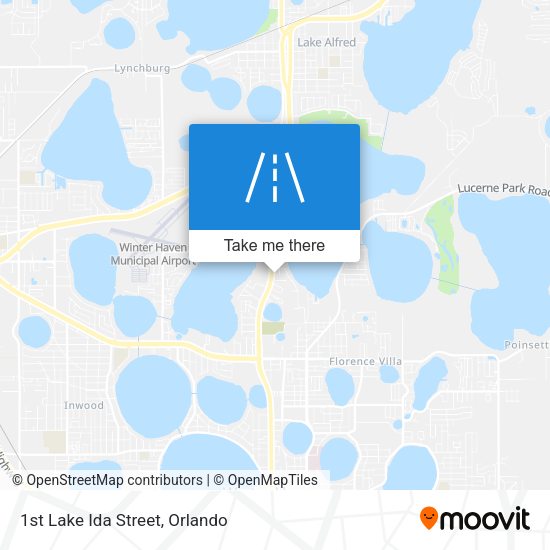 Mapa de 1st Lake Ida Street