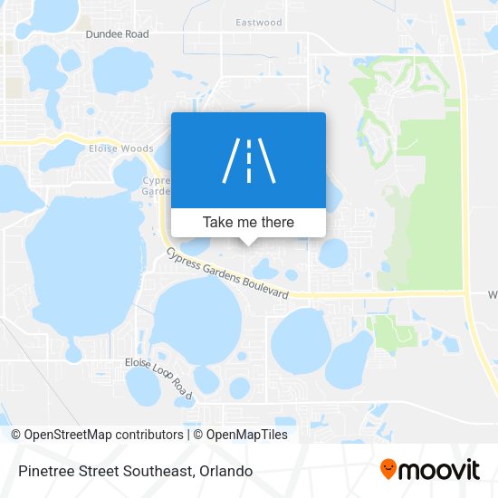 Pinetree Street Southeast map