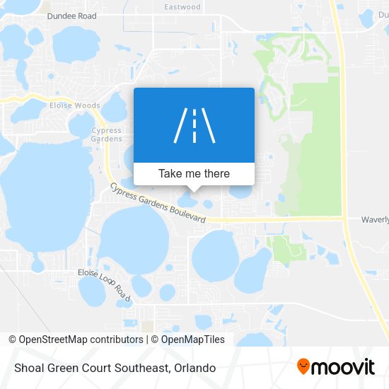 Shoal Green Court Southeast map