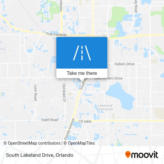 South Lakeland Drive map