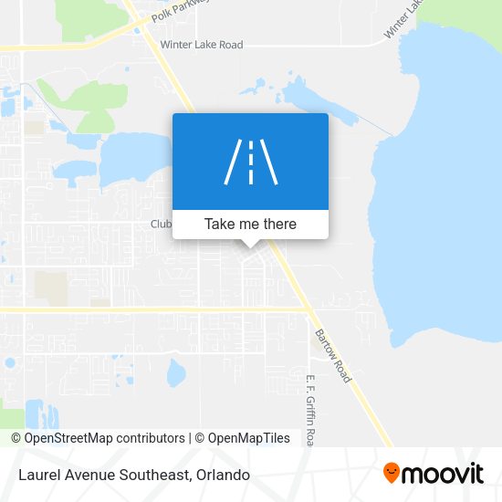 Laurel Avenue Southeast map