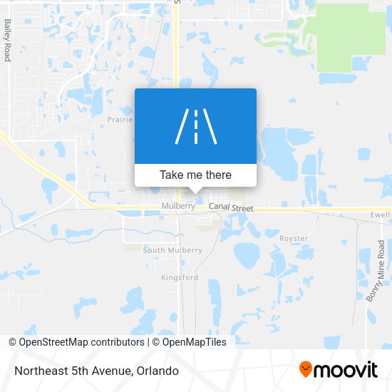 Mapa de Northeast 5th Avenue
