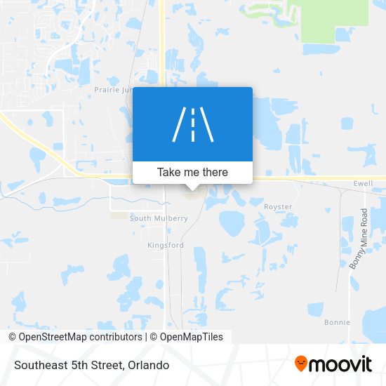 Mapa de Southeast 5th Street
