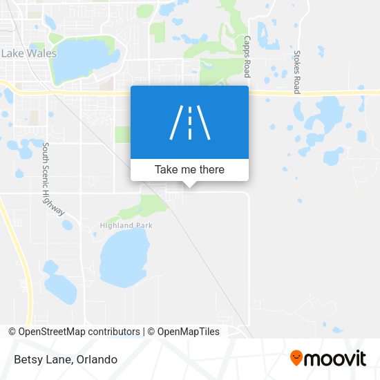 Mapa de Betsy Lane