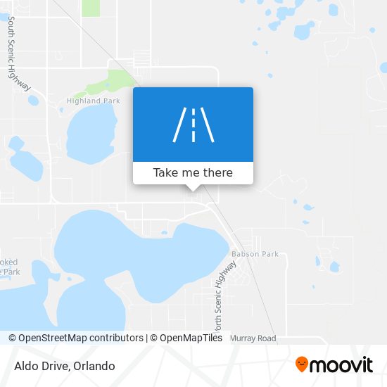 Aldo Drive map