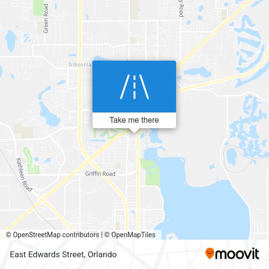 Mapa de East Edwards Street