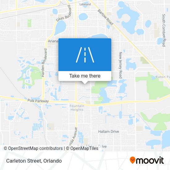 Mapa de Carleton Street