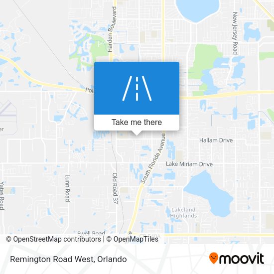Mapa de Remington Road West