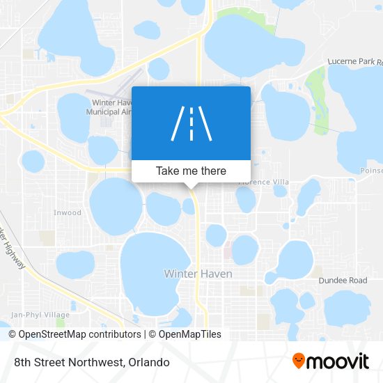 Mapa de 8th Street Northwest
