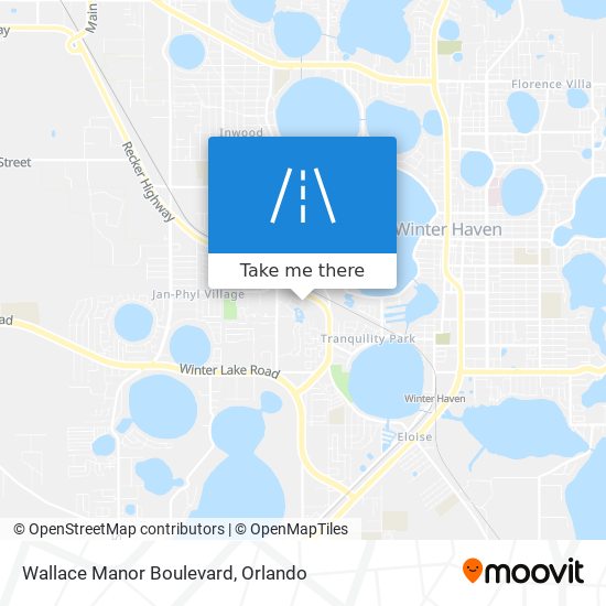 Mapa de Wallace Manor Boulevard