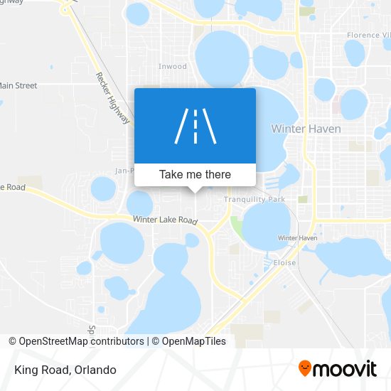 Mapa de King Road