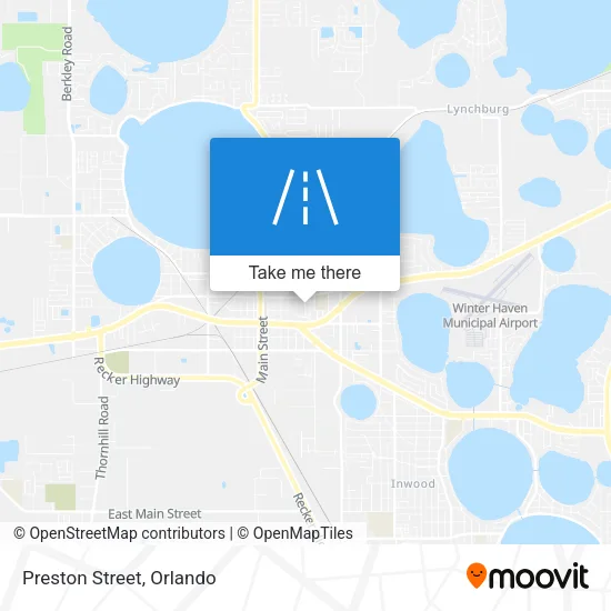 Preston Street map