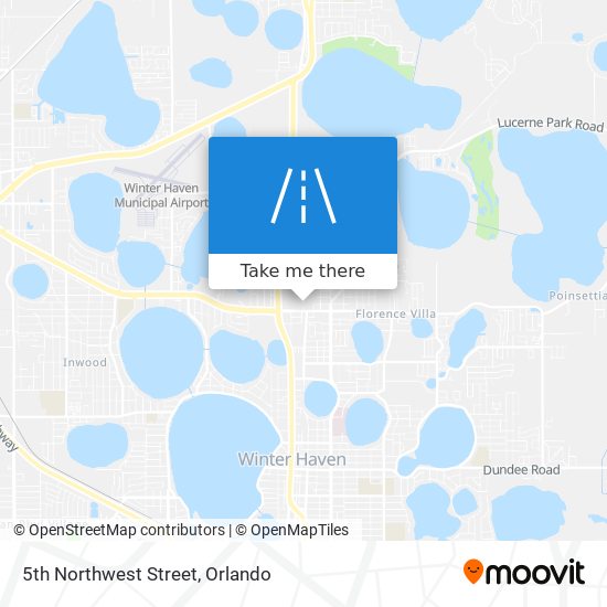 5th Northwest Street map