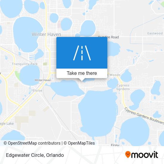 Mapa de Edgewater Circle
