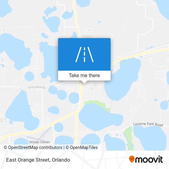 East Orange Street map