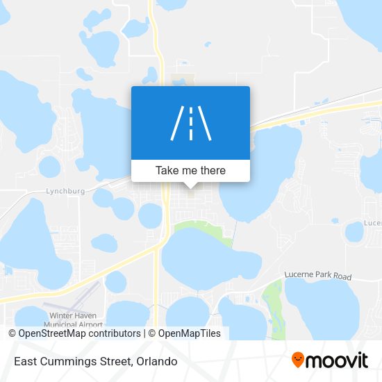 East Cummings Street map