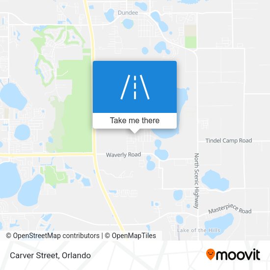 Mapa de Carver Street