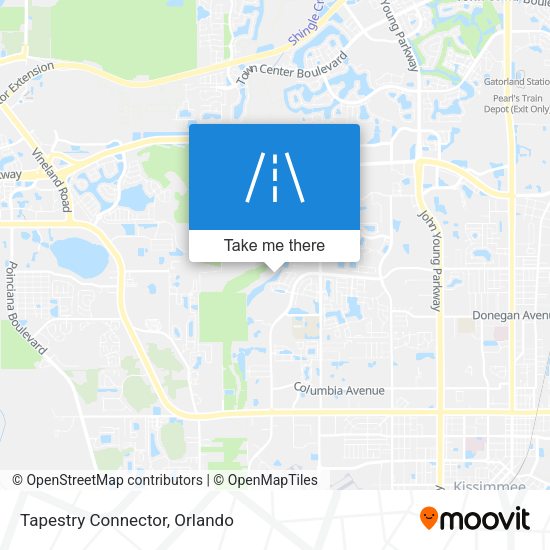 Tapestry Connector map