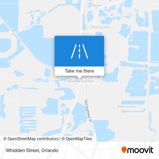 Mapa de Whidden Street