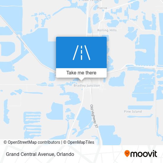 Grand Central Avenue map