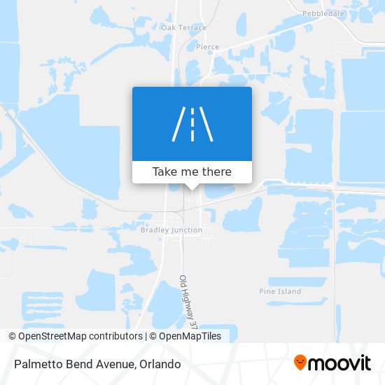 Mapa de Palmetto Bend Avenue