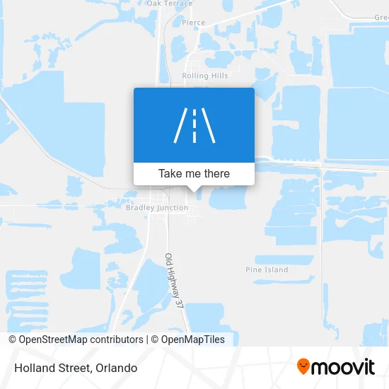 Holland Street map