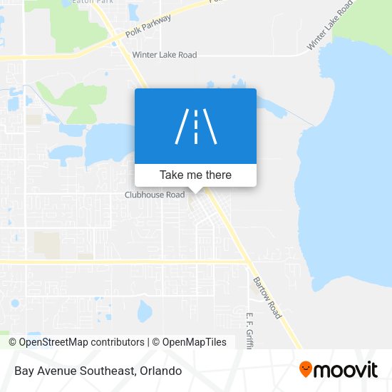 Mapa de Bay Avenue Southeast
