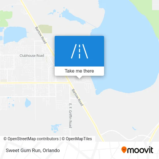 Sweet Gum Run map