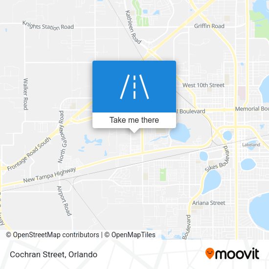 Mapa de Cochran Street
