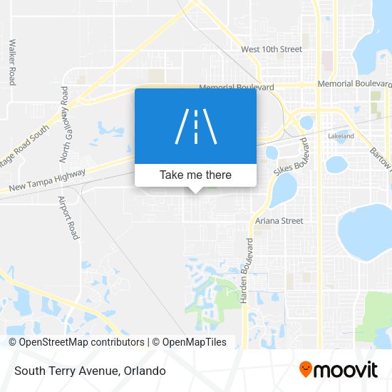 Mapa de South Terry Avenue