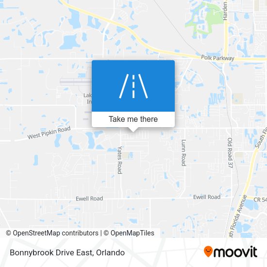 Bonnybrook Drive East map