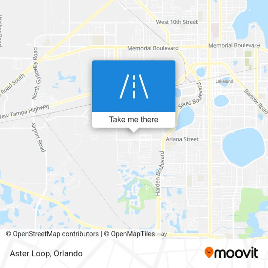 Aster Loop map