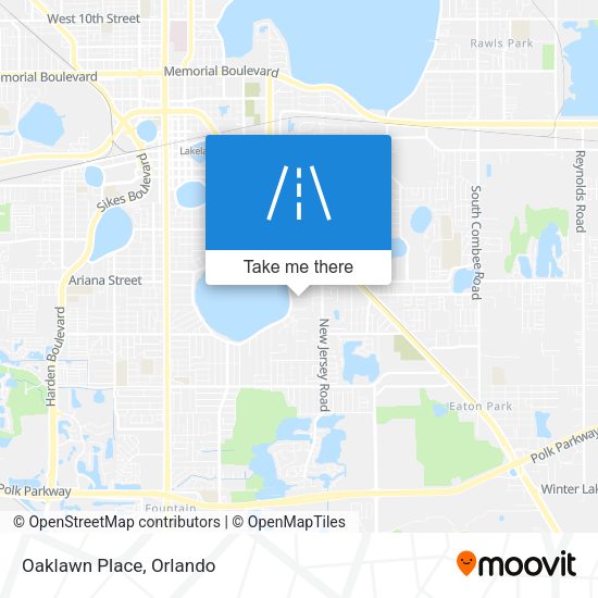 Oaklawn Place map