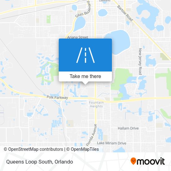 Mapa de Queens Loop South
