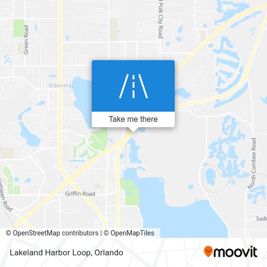 Mapa de Lakeland Harbor Loop