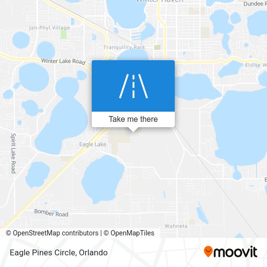 Eagle Pines Circle map