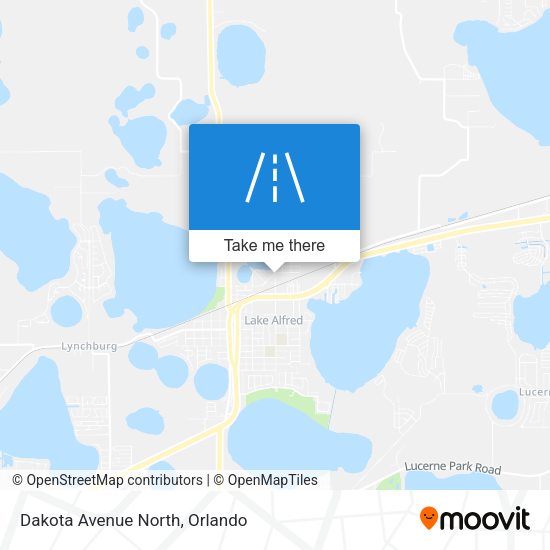 Mapa de Dakota Avenue North
