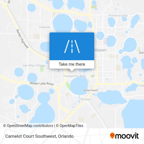 Mapa de Camelot Court Southwest