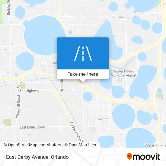 East Derby Avenue map