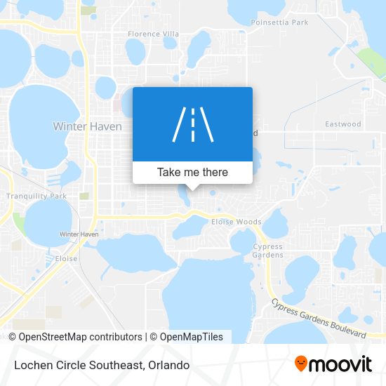 Lochen Circle Southeast map